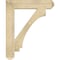 Ekena Millwork Imperial Craftsman Rough Sawn Bracket, Douglas Fir, 6"W x 34"D x 42"H BKT06X34X42IMP04RDF - alternate 4